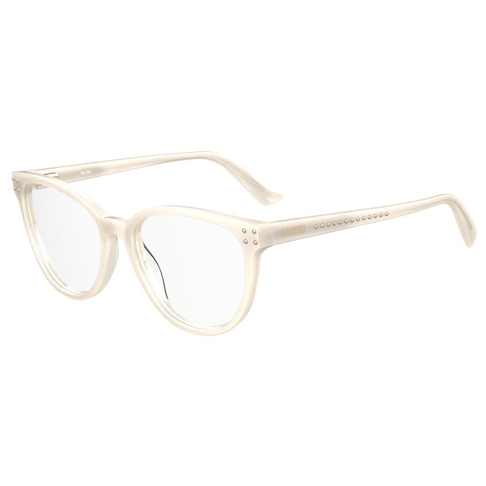 Moschino Cream Acetate Frames - Sandy Store ByNet