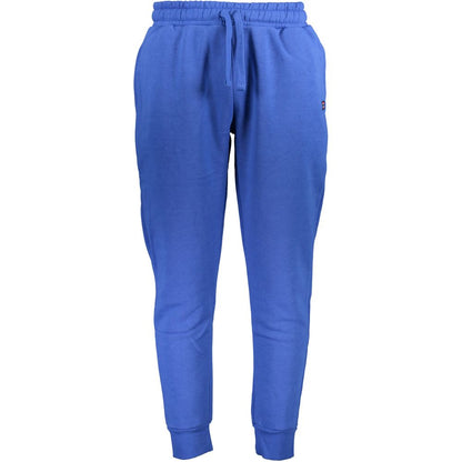 Norway 1963 Blue Cotton Pant – XL par Norway 1963 | Disponible sur Sandy Store ByNet