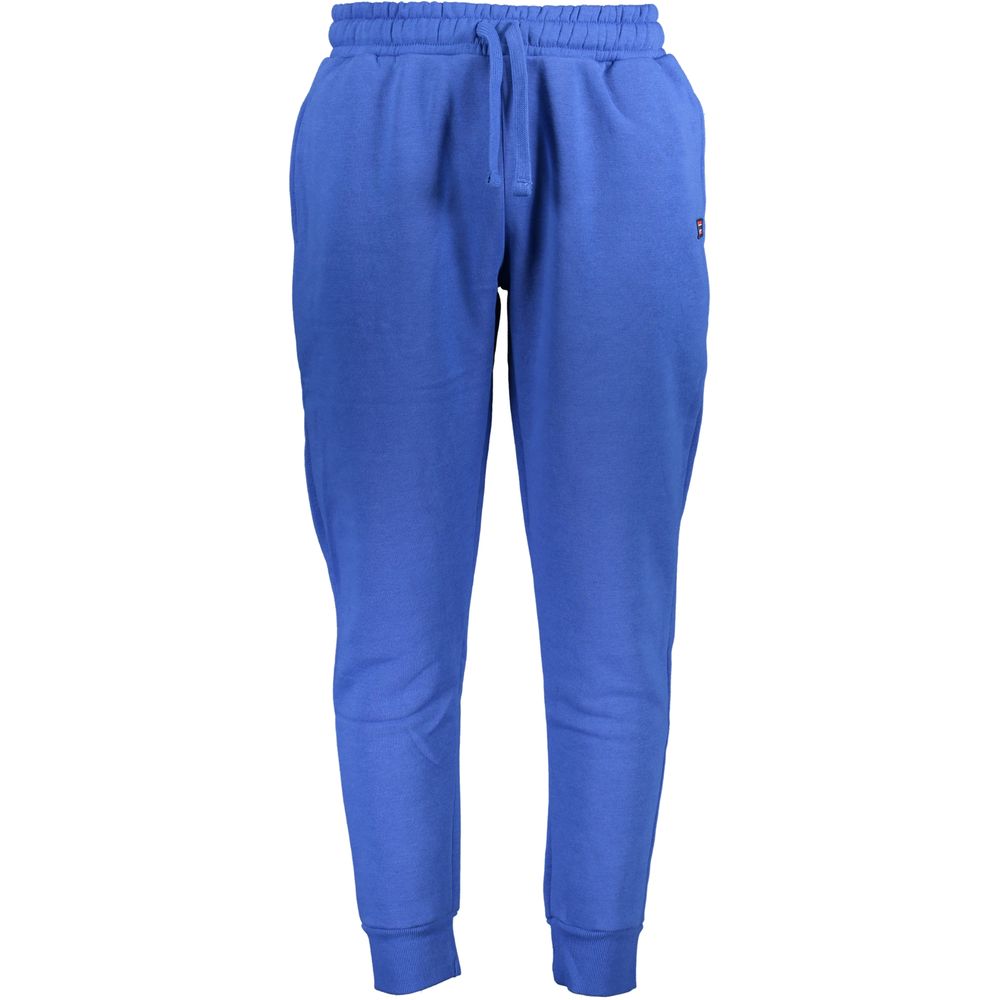 Norway 1963 Blue Cotton Pant – XL par Norway 1963 | Disponible sur Sandy Store ByNet