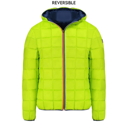 Norway 1963 Blue Polyamide Men's Reversible Jacket - Sandy Store ByNet