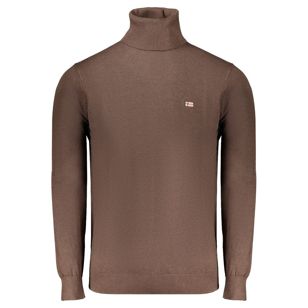 Norway 1963 Brown Polyester Sweater - Sandy Store ByNet