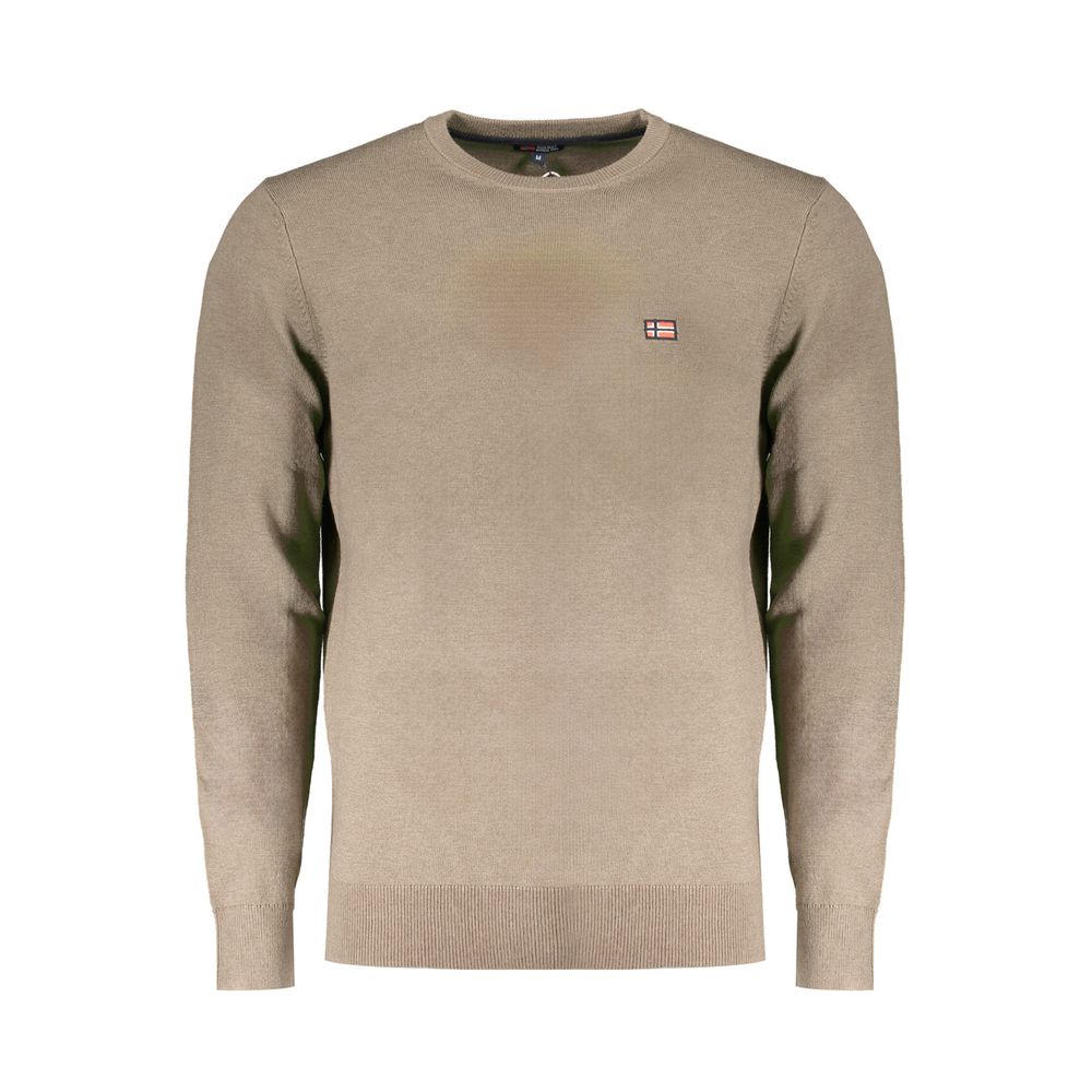 Norway 1963 Brown Wool Men Sweater - Sandy Store ByNet