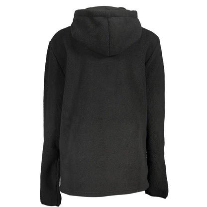 Norway 1963 Elegant Black Half Zip Hooded Sweatshirt - Sandy Store ByNet