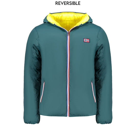 Norway 1963 Green Polyamide Men Jacket - Sandy Store ByNet