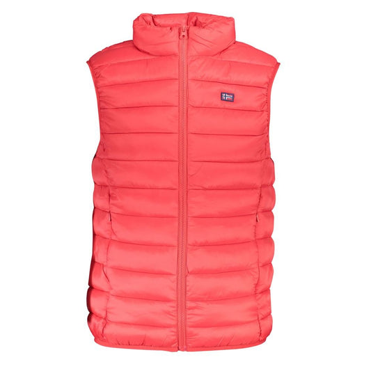 Norway 1963 Sleek Sleeveless Pink Polyamide Jacket - Sandy Store ByNet