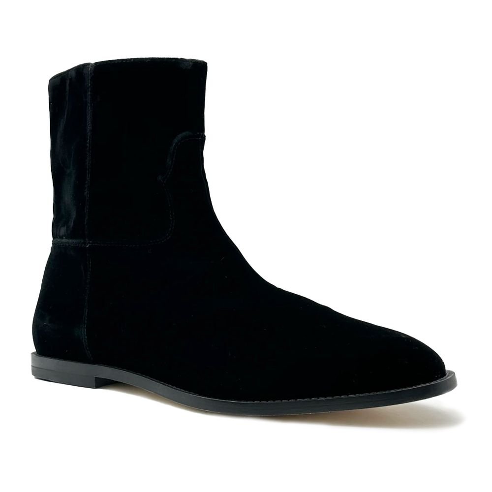 Off - White Black Calfskin Women Ankle Boot - Sandy Store ByNet