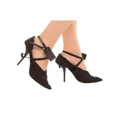 Off - White Black Calfskin Women Pump - Sandy Store ByNet