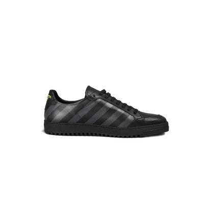 Off - White Black Calfskin Women Sneaker - Sandy Store ByNet