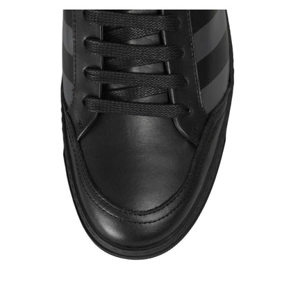 Off - White Black Calfskin Women Sneaker - Sandy Store ByNet