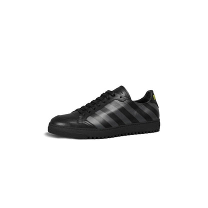 Off - White Black Calfskin Women Sneaker - Sandy Store ByNet