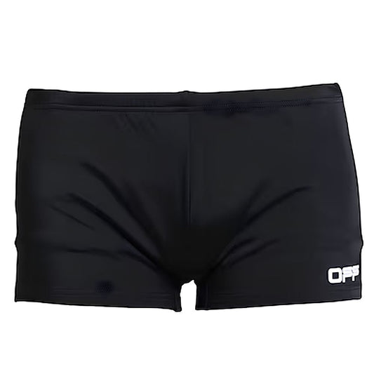 Off - White Black Nylon Men's Swim Trunk - Sandy Store ByNet