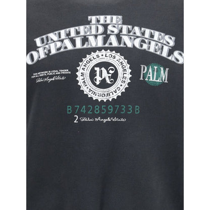 Palm Angels Dollar Loose Crew Vintage Sweatshir – L par Palm Angels | Disponible sur Sandy Store ByNet