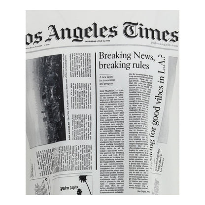 Palm Angels Paxlatimes News T-Shirt – M par Palm Angels | Disponible sur Sandy Store ByNet