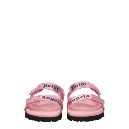 Palm Angels Pink Leather Slippers Sandals – EU36/US6 par Palm Angels | Disponible sur Sandy Store ByNet