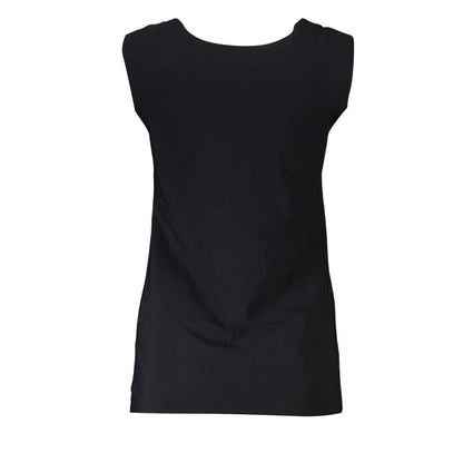 Patrizia Pepe Black Elastane Tank Top – XS par Patrizia Pepe | Disponible sur Sandy Store ByNet