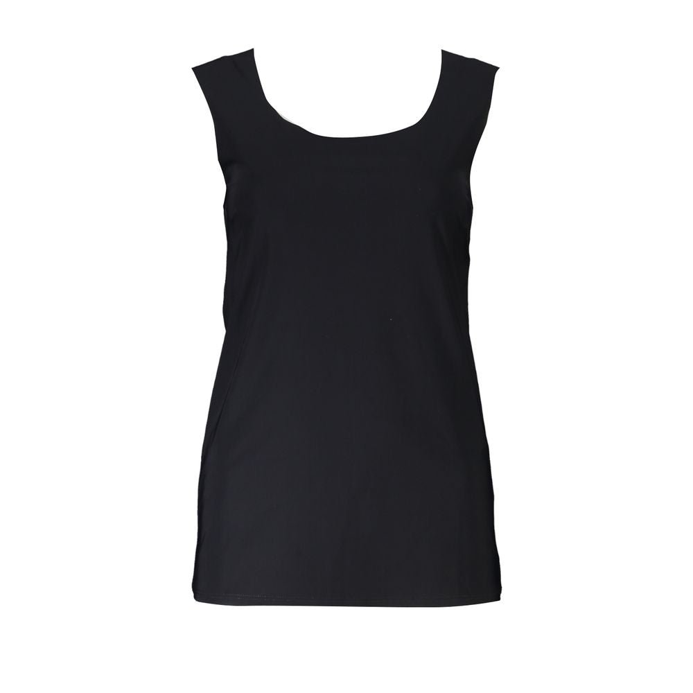 Patrizia Pepe Black Elastane Tank Top – XS par Patrizia Pepe | Disponible sur Sandy Store ByNet