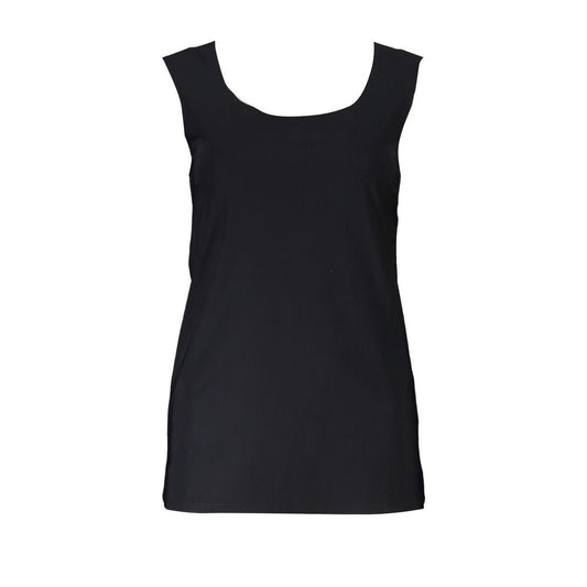 Patrizia Pepe Black Elastane Tank Top – XS par Patrizia Pepe | Disponible sur Sandy Store ByNet