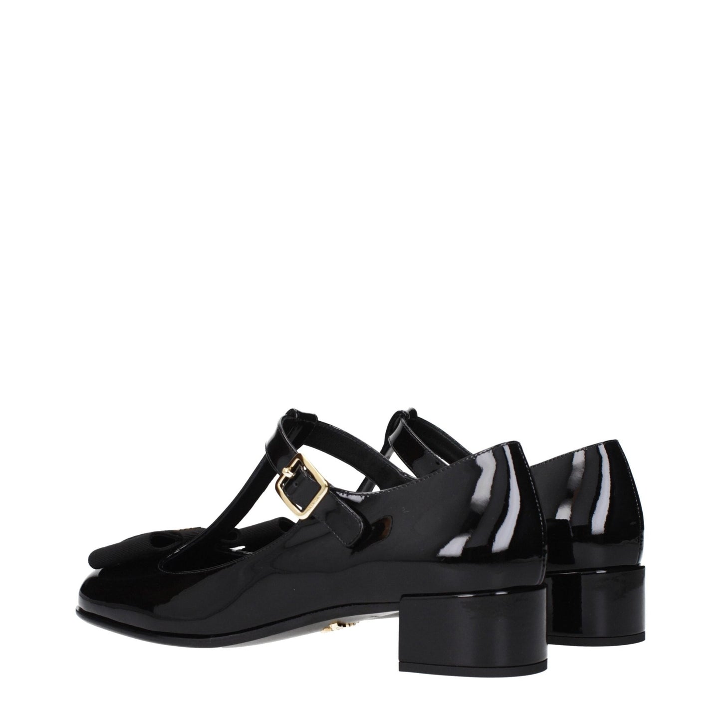 Prada Black Leather Ballet Flats – EU40/US10 par Prada | Disponible sur Sandy Store ByNet