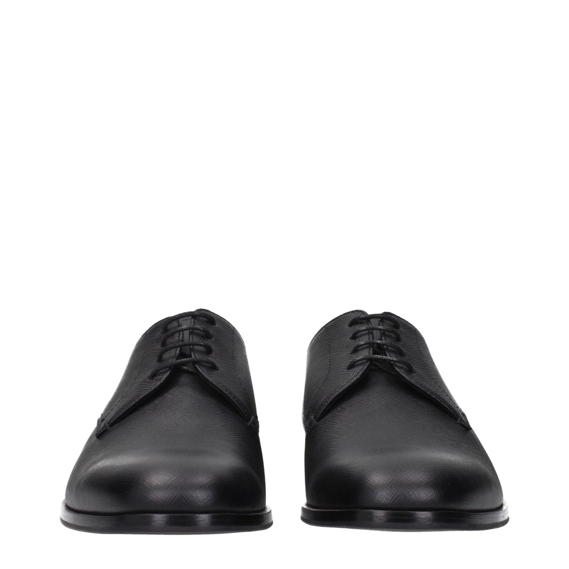 Prada Black Leather Oxfords And Derbies – 7 par Prada | Disponible sur Sandy Store ByNet