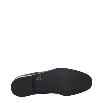 Prada Black Leather Oxfords And Derbies – 7 par Prada | Disponible sur Sandy Store ByNet