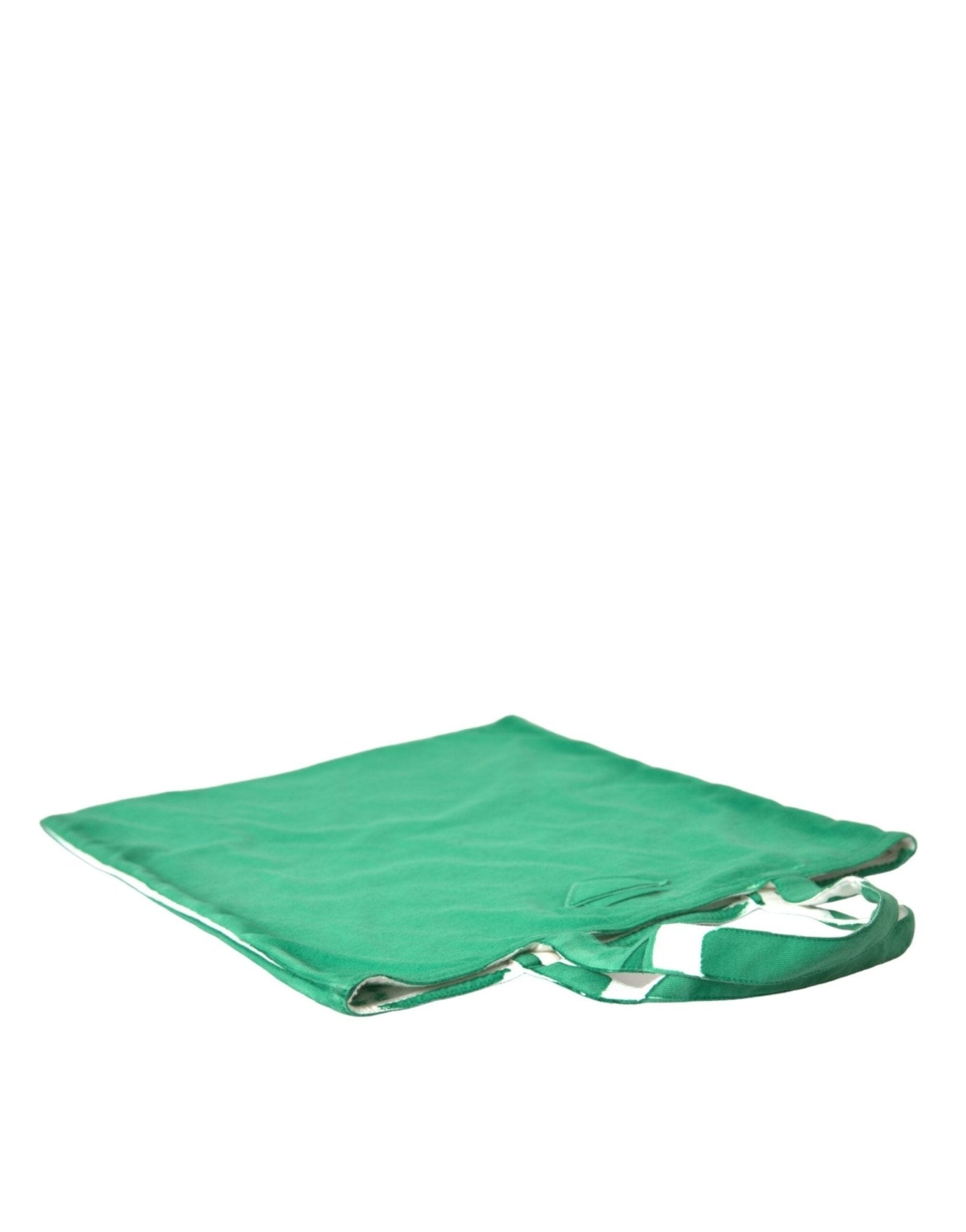 Prada Elegant Green Fabric Tote Bag - Sandy Store ByNet