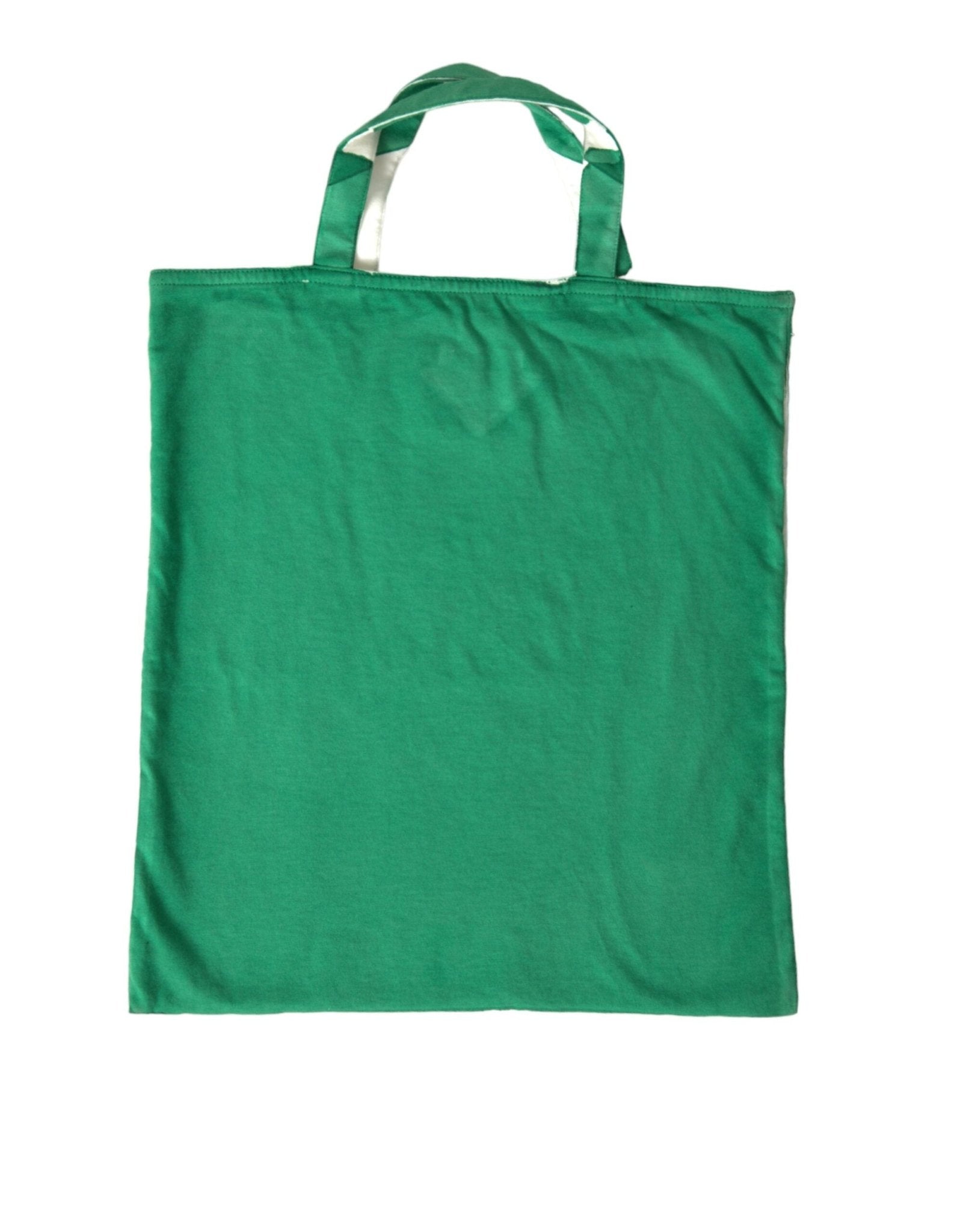 Prada Elegant Green Fabric Tote Bag - Sandy Store ByNet