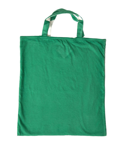 Prada Elegant Green Fabric Tote Bag - Sandy Store ByNet