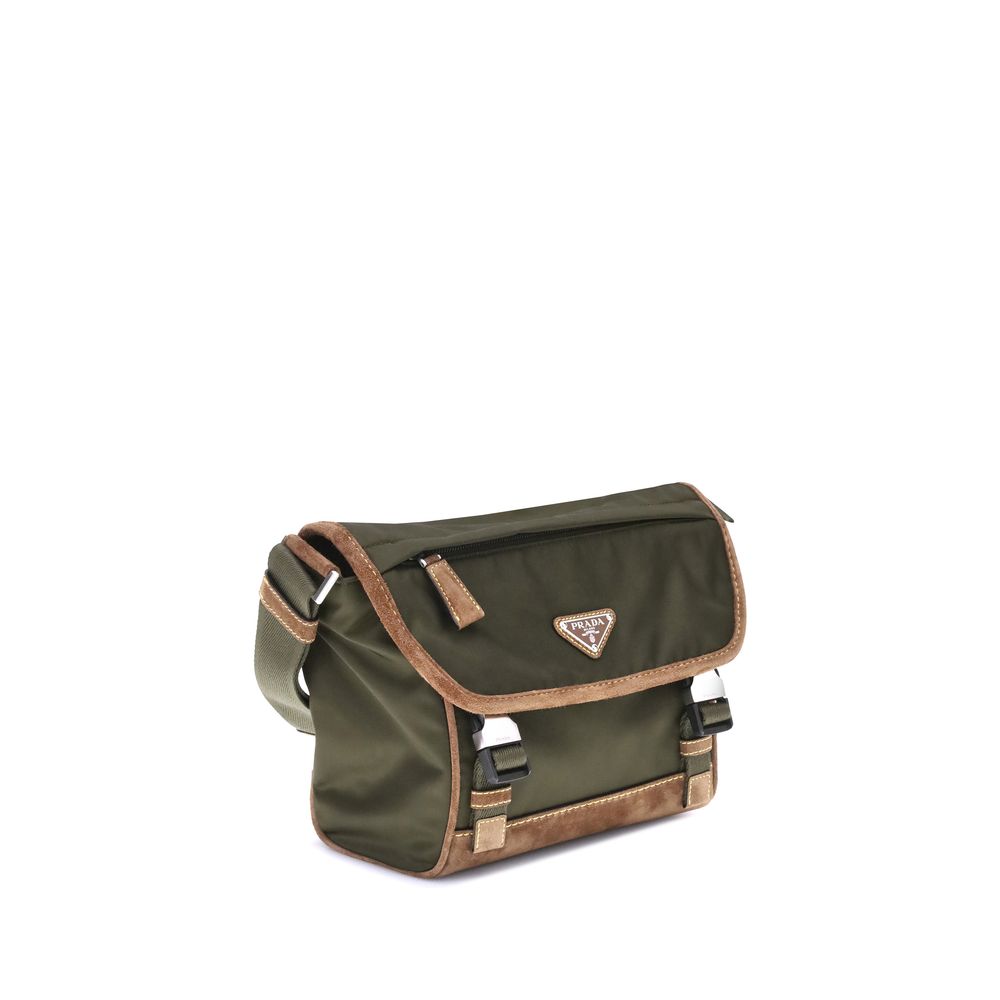 Prada Re - Nylon and leather medium Shoulder Bag – par Prada | Disponible sur Sandy Store ByNet