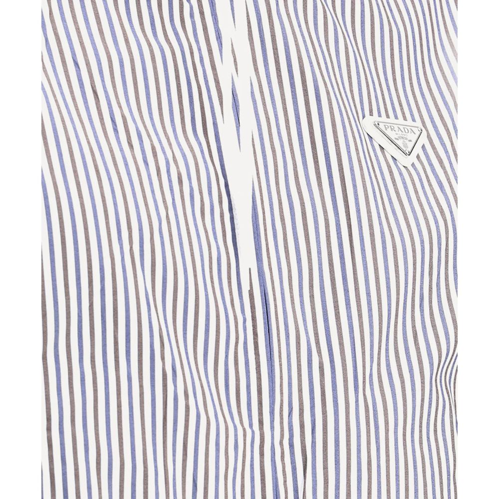 Prada Striped hooded Jacket – 42 par Prada | Disponible sur Sandy Store ByNet