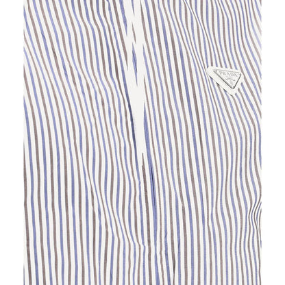 Prada Striped hooded Jacket – 42 par Prada | Disponible sur Sandy Store ByNet