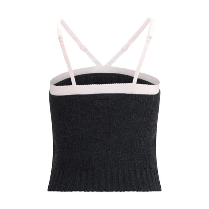 Prada Virgin wool crop Top – IT42 | L par Prada | Disponible sur Sandy Store ByNet