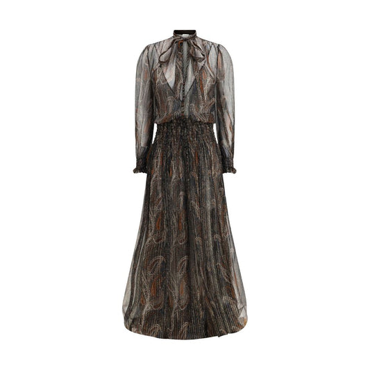 Saint Laurent Long lavallière Dress - Sandy Store ByNet