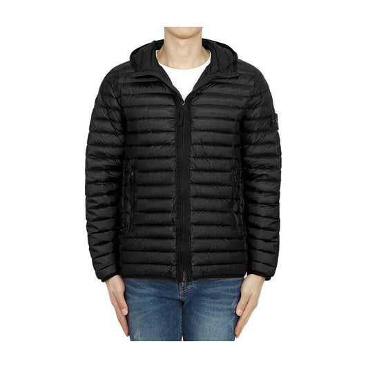 Stone Island Black Nylon Jacket - Sandy Store ByNet