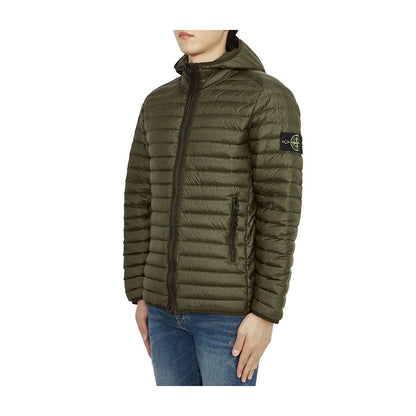 Stone Island Green Nylon Jacket - Sandy Store ByNet