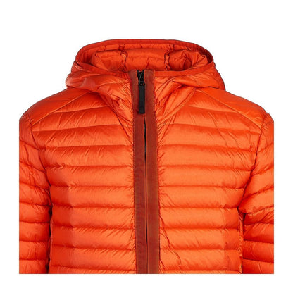 Stone Island Orange Nylon Jacket - Sandy Store ByNet