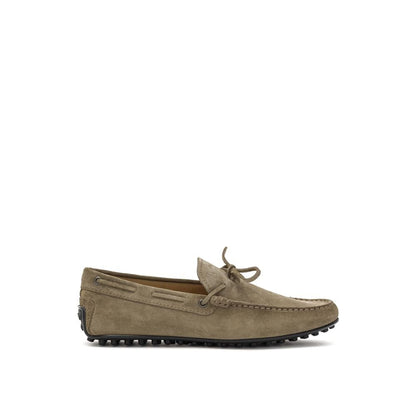 Tod's Beige Suede Leather Moccassin – 7.5 par Tod's | Disponible sur Sandy Store ByNet