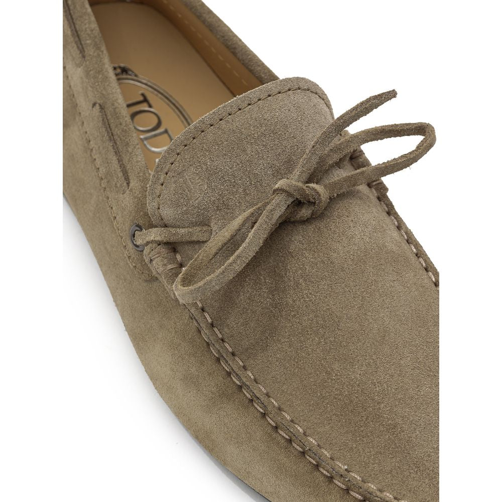 Tod's Beige Suede Leather Moccassin – 7.5 par Tod's | Disponible sur Sandy Store ByNet