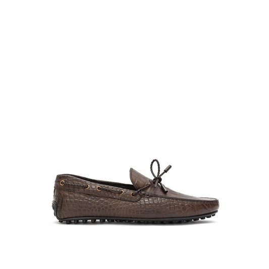 Tod's Brown Leather Loafer - Sandy Store ByNet
