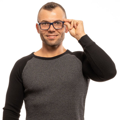 Tod's Chic Blue Rectangular Men's Eyewear – par Tod's | Disponible sur Sandy Store ByNet