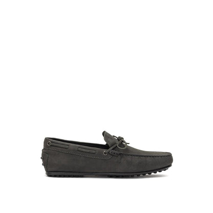 Tod's Gray Nubuc Leather Moccassin – 7.5 par Tod's | Disponible sur Sandy Store ByNet