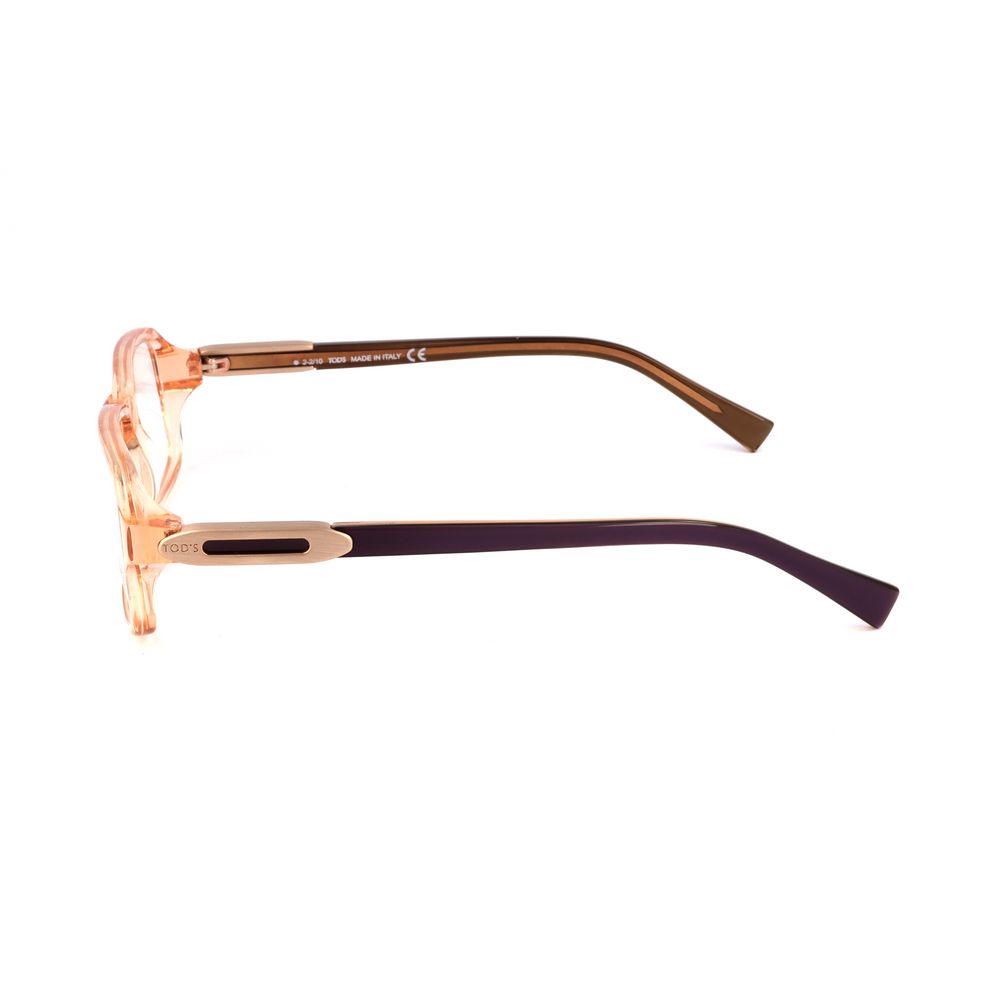 Tod's Orange Acetate Frames - Sandy Store ByNet