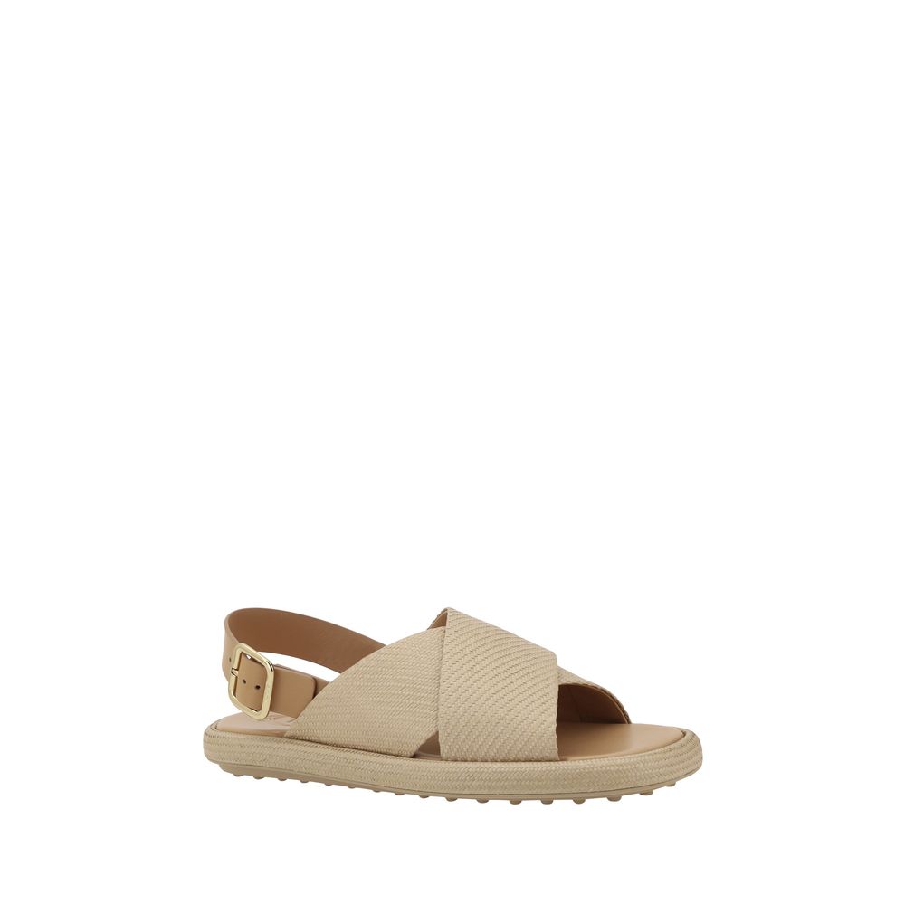 Tod's Raffia Sandals - Sandy Store ByNet