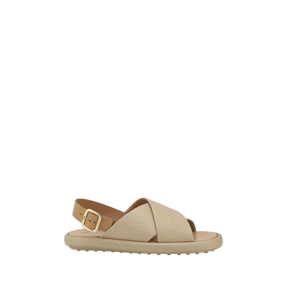 Tod's Raffia Sandals - Sandy Store ByNet