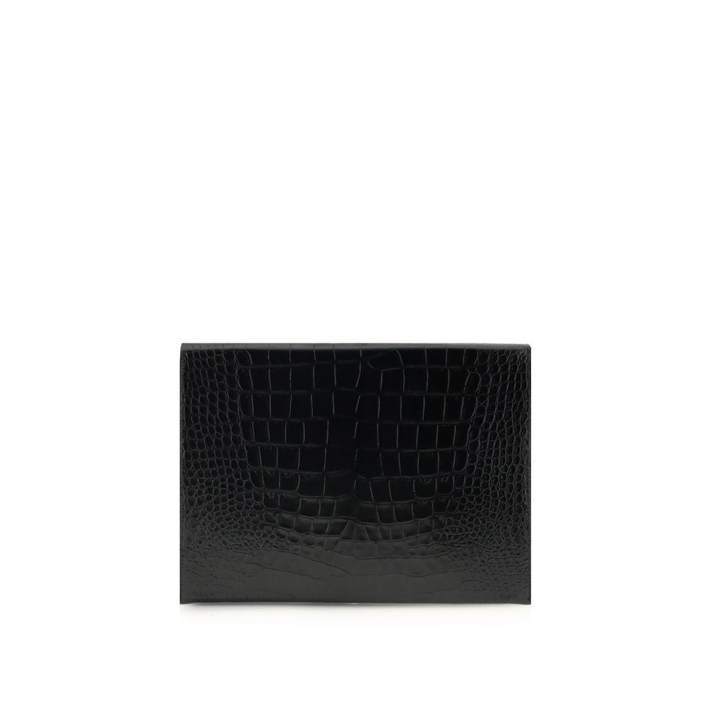 Tom Ford Crocodile print leather Pouch – par Tom Ford | Disponible sur Sandy Store ByNet