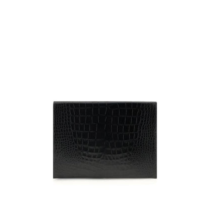 Tom Ford Crocodile print leather Pouch – par Tom Ford | Disponible sur Sandy Store ByNet