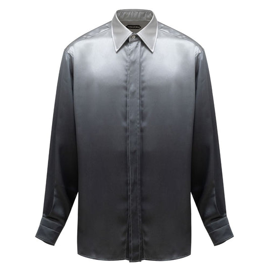 Tom Ford Gray Silk Shirt - Sandy Store ByNet