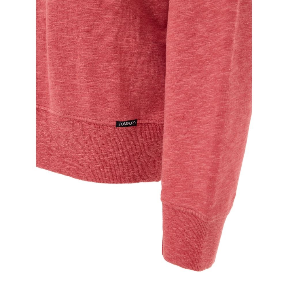 Tom Ford Red Cotton Hoody – IT56 | 3XL par Tom Ford | Disponible sur Sandy Store ByNet