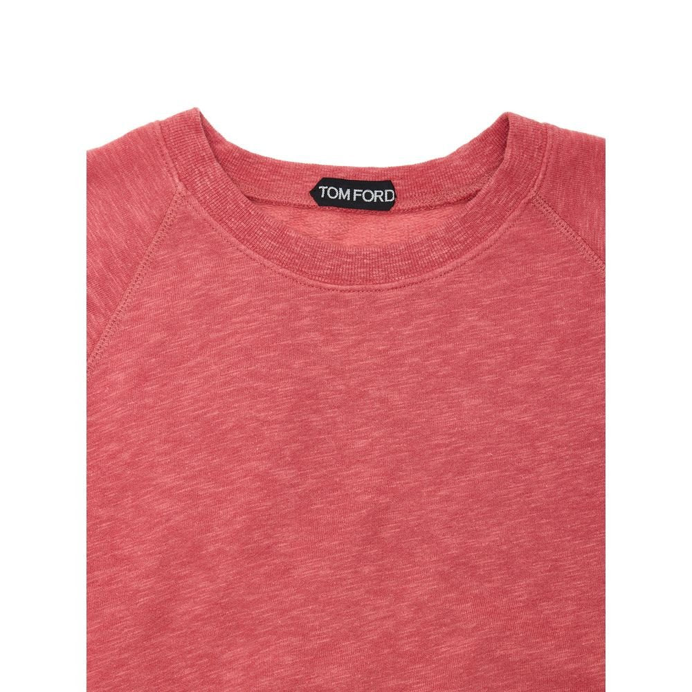 Tom Ford Red Cotton Hoody – IT56 | 3XL par Tom Ford | Disponible sur Sandy Store ByNet