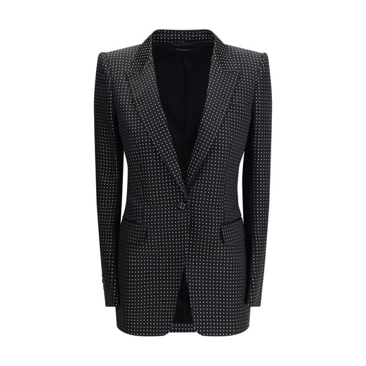 Tom Ford Single Breasted Jacket with polka dots – IT42 | L par Tom Ford | Disponible sur Sandy Store ByNet