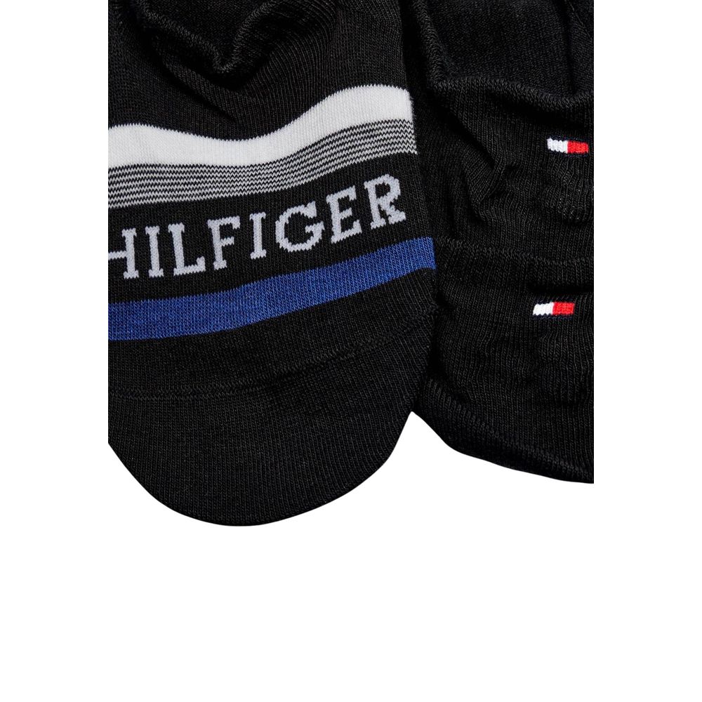 Tommy Hilfiger Black Cotton Sock – 43 - 46 par Tommy Hilfiger | Disponible sur Sandy Store ByNet